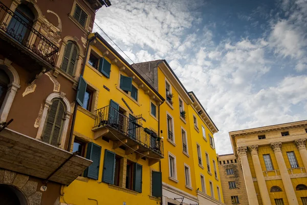 Hermosa Verona Una Ciudad Italia Arquitectura Ciudad Medieval Maravillosa —  Fotos de Stock