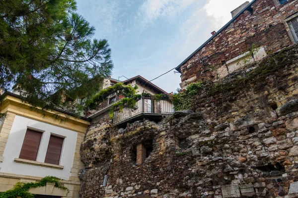 Gorgeous Verona City Italy Architecture Medieval Wonderful City — Stock Photo, Image