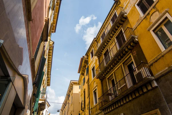 Linda Verona Uma Cidade Itália Arquitetura Cidade Maravilhosa Medieval — Fotografia de Stock