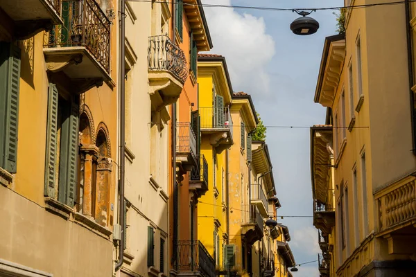 Nádherná Verona Město Itálii Architektura Středověké Nádherné Město — Stock fotografie