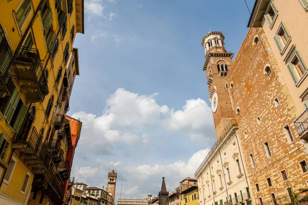 Hermosa Verona Una Ciudad Italia Arquitectura Ciudad Medieval Maravillosa —  Fotos de Stock