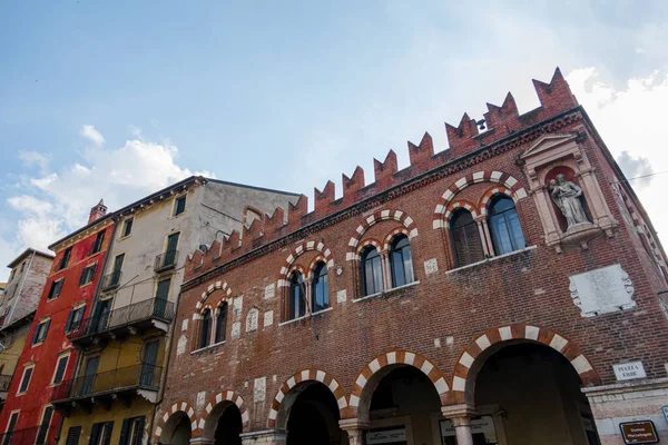 Gorgeous Verona City Italy Architecture Medieval Wonderful City — Stock Photo, Image