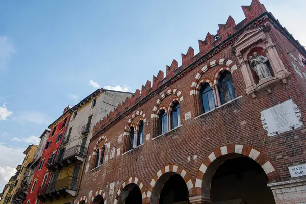 Gorgeous Verona City Italy Architecture Medieval Wonderful City — Stock Photo, Image