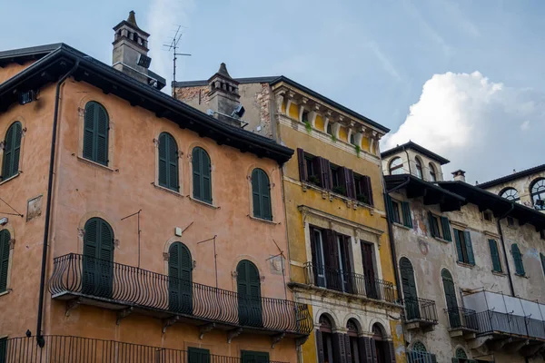 Hermosa Verona Una Ciudad Italia Arquitectura Ciudad Medieval Maravillosa —  Fotos de Stock
