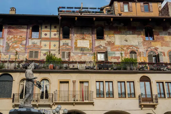 Hermosa Verona Una Ciudad Italia Arquitectura Ciudad Medieval Maravillosa — Foto de Stock