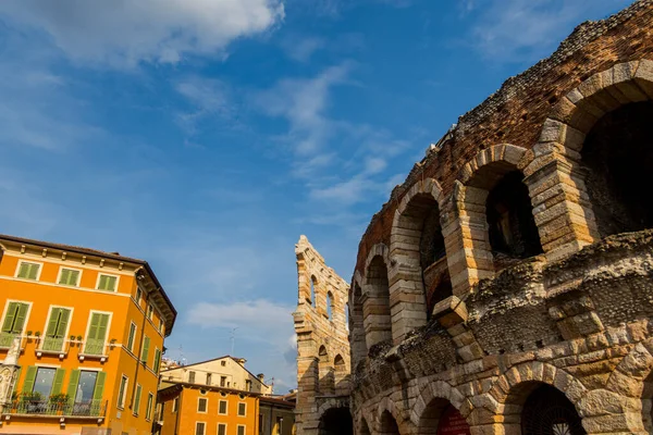 Linda Verona Uma Cidade Itália Arquitetura Cidade Maravilhosa Medieval — Fotografia de Stock