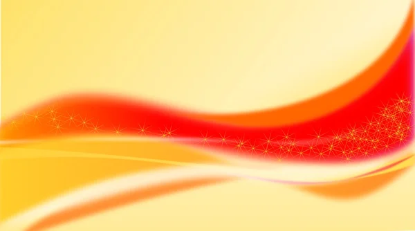 Abstract wave orange christmas background — Stock Photo, Image