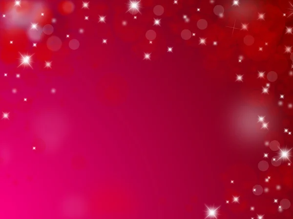 Red and pink christmas background with text space — Stock Photo, Image