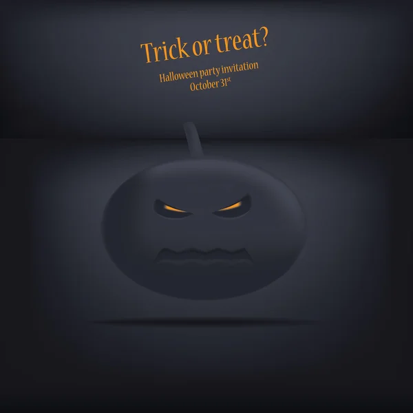 Pozvánka na Halloween party — Stockový vektor
