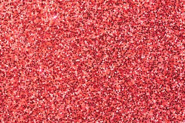 Kırmızı parıltılı doku arka plan, simler veya zımpara kağıdı yüksek detaylı yüzey, ışıldayan efekt konsepti fotoğraf