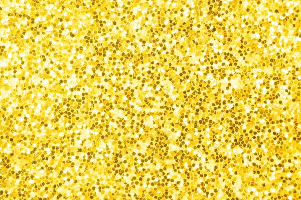Gelbgold Leuchtende Leuchtende Effekte Konzept Glitzernde Textur Hintergrund Sandpapper Hohe — Stockfoto