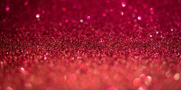 Magenta Glitter Ljus Glänsande Glitter Bokeh Effekter Glödande Yta Selektivt — Stockfoto