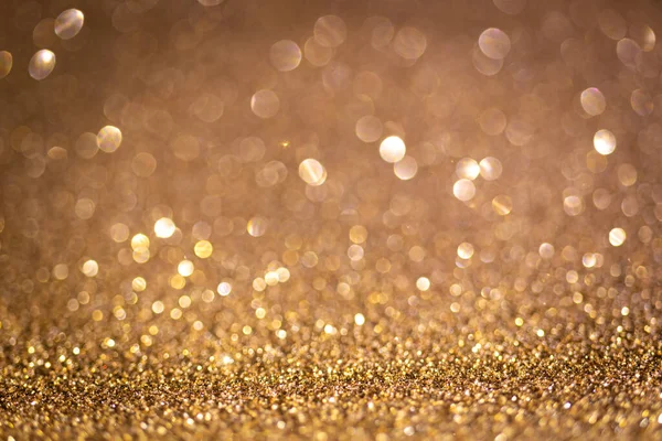 Brons Glänsande Glitter Textur Selektivt Fokus Glödande Yta Gnistrande Ljus — Stockfoto