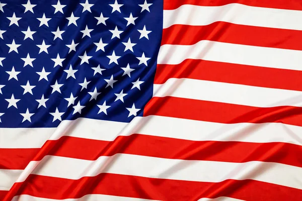 Bandera Ola Americana Para Día Los Caídos Julio Día Del —  Fotos de Stock