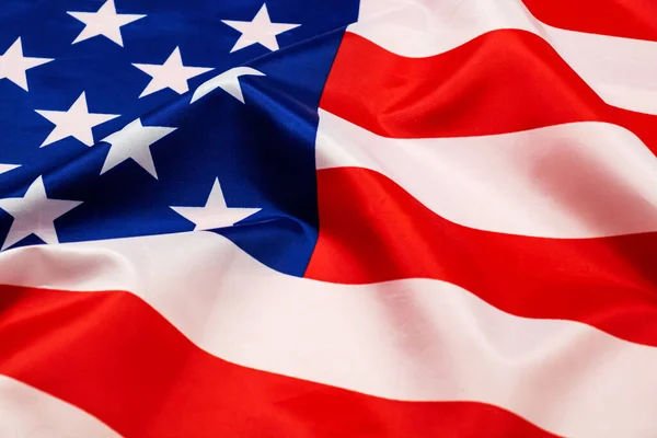 Bandera Ola Los Estados Unidos América Foto Fondo —  Fotos de Stock