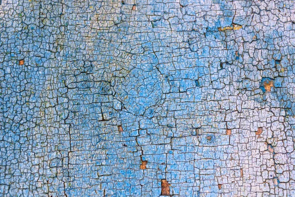 Vecchia Tavola Legno Intemperie Dipinta Colore Blu Foto Sfondo Alta — Foto Stock