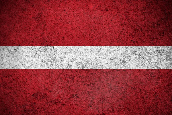 Bandera Letonia Textura Grunge Foto Fondo Bandera Nacional Pintada Sobre —  Fotos de Stock