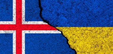 Ukrayna ve İzlanda bayrakları. Destek ve yardım, silah ve askeri teçhizat, ortaklık ve diplomasi, insani yardım ve Ukraynalı mültecilere yapılan bağışlar