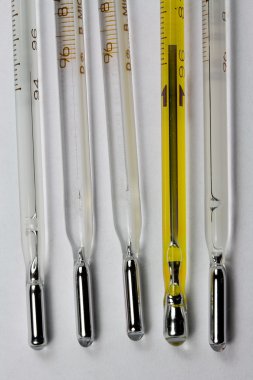 oral Termometreler cıva dolu