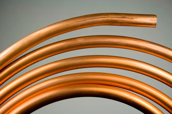 Copper Tubing — Stock Photo, Image