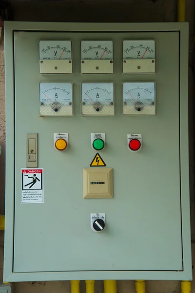 Gabinete de control eléctrico — Foto de Stock