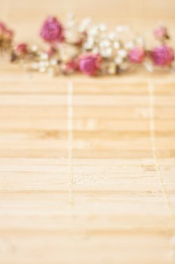 Vintage resim, güzel yumuşak arka plan, küçük çiçekler,