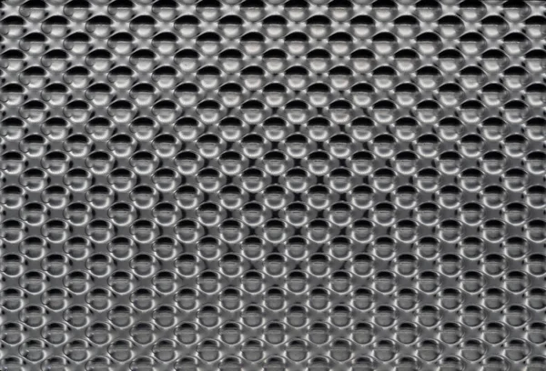 Edelstahl Profilblech mit kugelfrmiger Oberflaeche, stainless steel surface