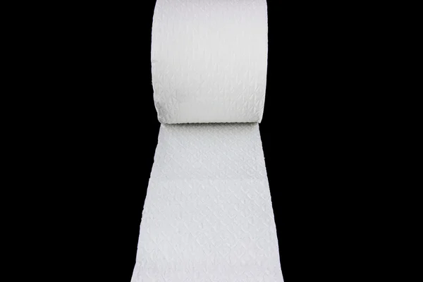 Ρολό λευκό χαρτί τουαλέτας — Φωτογραφία Αρχείου