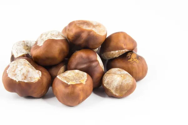 Bunch of chestnuts — Stock Photo, Image