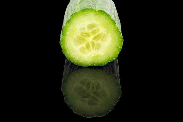 Cucumber cross section — Stock Photo, Image