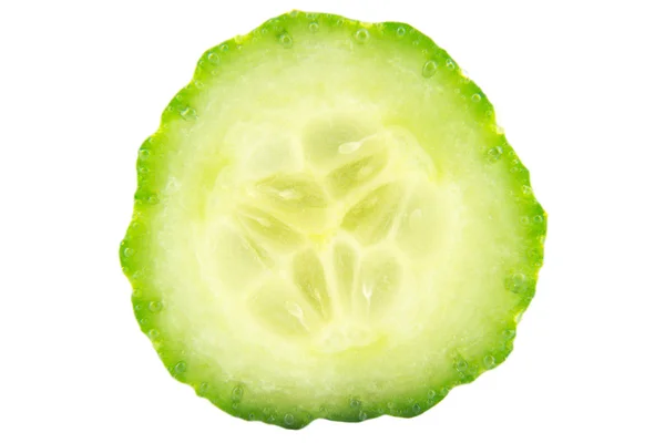 Cucumber cross section — Stock Photo, Image