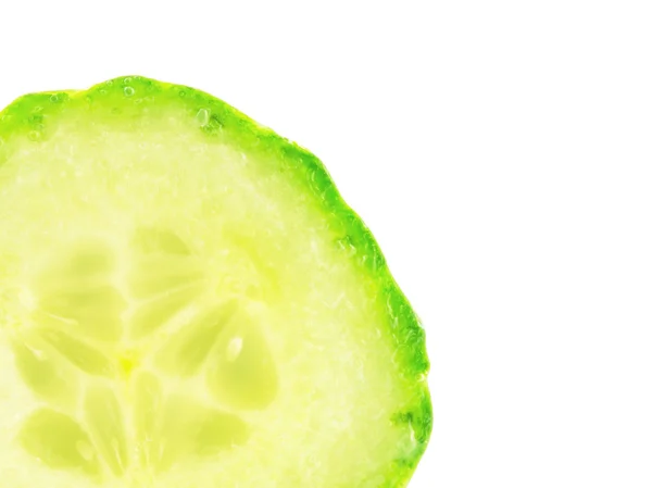 Cucumber cross section — Stock Photo, Image