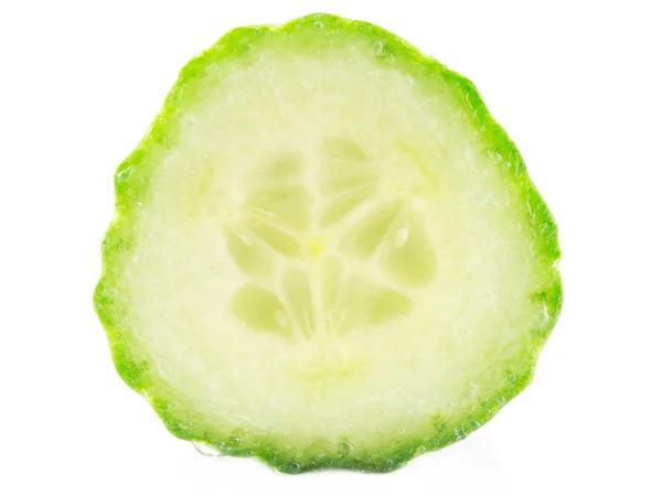 Cucumber cross section — Stock Photo, Image