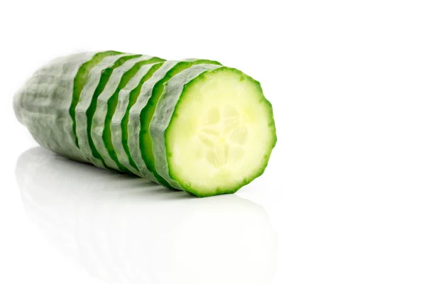 Cucumber cross section — Stock Photo, Image
