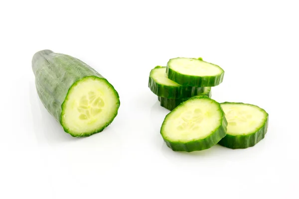 Cucumber cross section — Stock Photo, Image