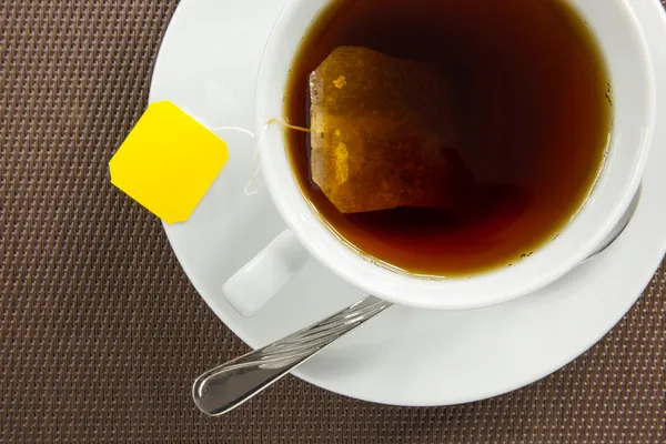 Bir çay demleme — Stok fotoğraf