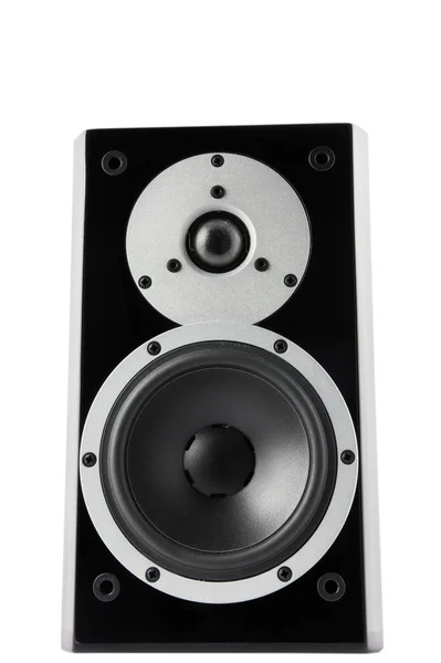 Black music loudspeaker — Stock Photo, Image