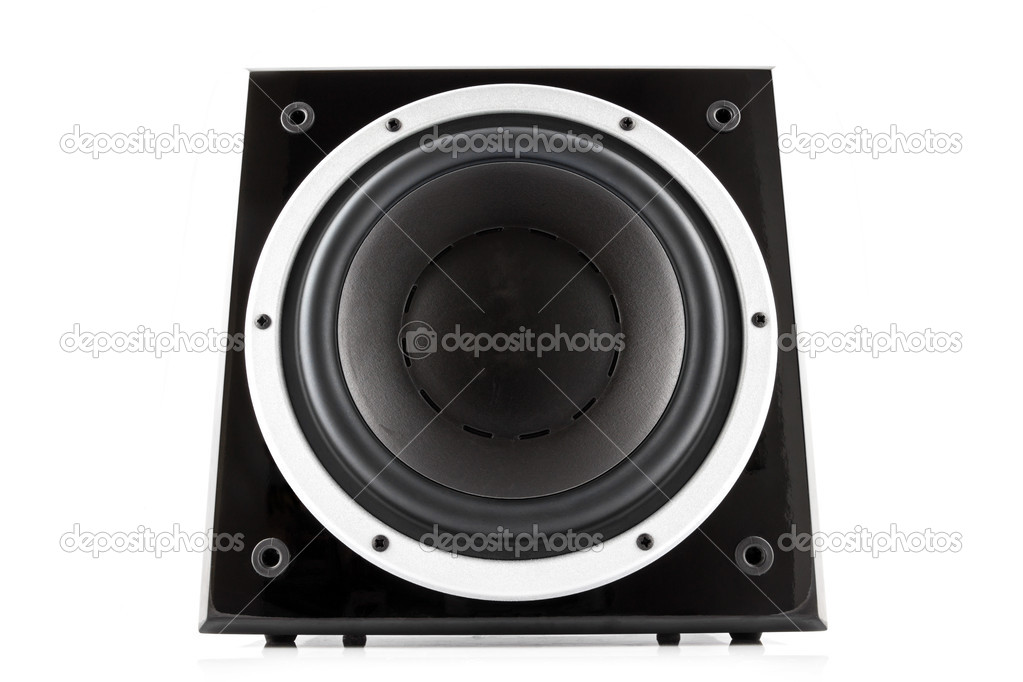 Black high gloss subwoofer