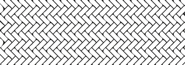 Geometrische Textuur Herhaald Lineair Abstract Patroon Diagonaal Gelegd Bakstenen Scandinavische — Stockvector