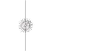 Soyut süslemeli dijital el, gümüş renkli Mandala, animasyon görüntüleri. Çiçek mahsulü dekoratif elementlerin doğu desenleri.