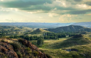 Пейзажи Оренбуржья. Mountain landscape