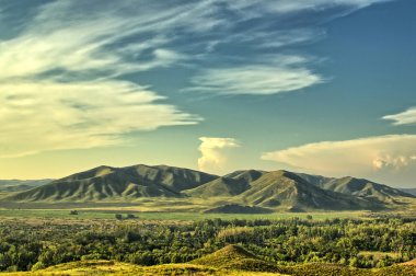 гора. Mountain landscape