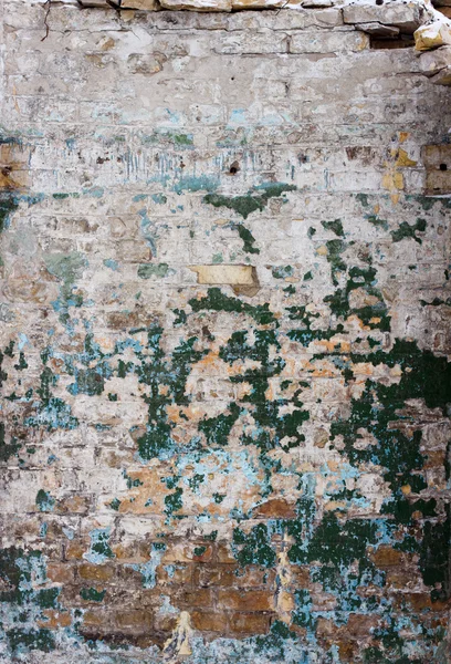 Oude geschilderde muur textuur als grunge achtergrond — Stockfoto