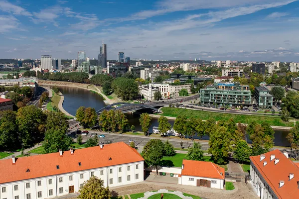 Панорама Вільнюс — стокове фото