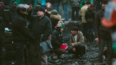kyiv, uraine hükümeti Protesto Anti