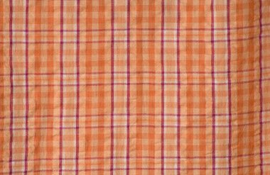 turuncu kare kumaş arka plan