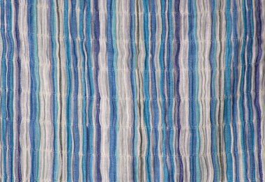 Mavi Çizgili Kumaş arka plan.