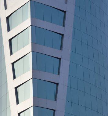 bir ofis binası, gurgaon düşük açılı görünümü