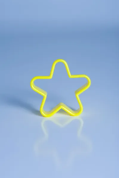 Csillag alakú cookie cutter — Stock Fotó