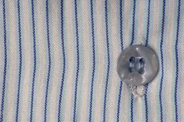 Close-up of a blue plaid shirt — Stock Photo, Image